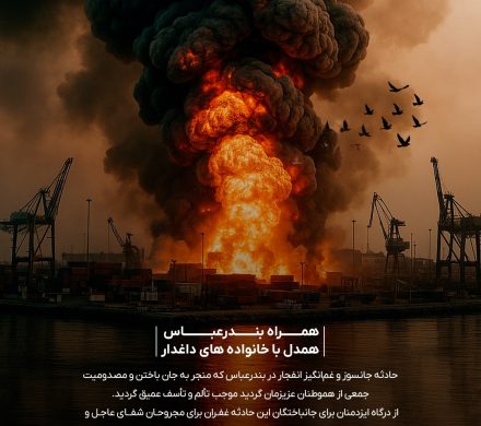 همراه بندر عباس همدل با خانواده های داغدار