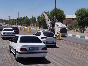 آغاز عملیات بهسازی بلوار امام‌رضا(ع)