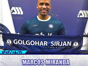 مارکوس میراندا (Marcos Vinícius Santos Miranda) دروازه‌بان فصل گذشته باشگاه یوونتود برزیل که با این تیم در سری A فوتبال برزیل حضور داشت با قراردادی یک‌ساله به گل‌گهر پیوست