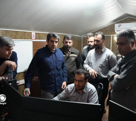 دکتر امرایی از واحدهای عملیاتی در شیفت شب بازدید کردد