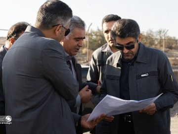 بازدید مدیرعامل شرکت معدنی و صنعتی گهرزمین