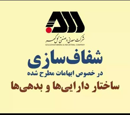 ساختار دارایی ها و بدهی های شرکت معدنی و صنعتی گل گهر