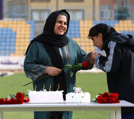 تمرین دختران گل‌گهر در فضایی متفاوت جان گرفت