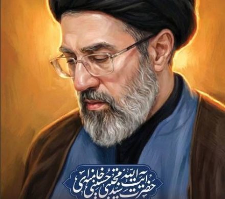 بیعت کارکنان فهیم شرکت توسعه آهن و فولاد گل گهر با حضرت آیت الله سید مجتبی خامنه ای