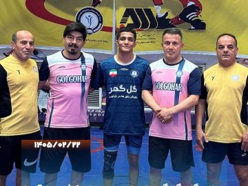 نماینده گان گل گهر با پیراهن تیم ملی کشتی در آسیا