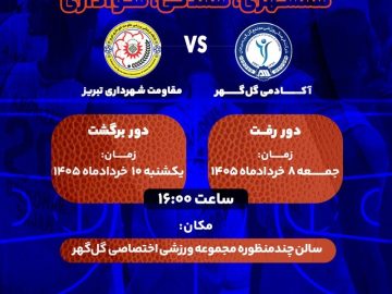 مرحله گروهی یک چهارم نهایی لیگ دسته یک بسکتبال کشور