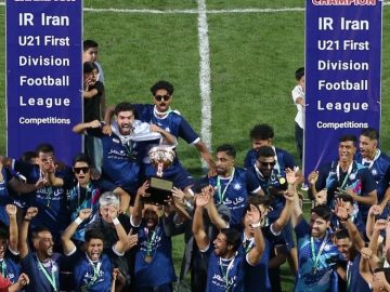 پس از پیروزی برابر مس شهربابک و صعود به لیگ برتر فوتبال امیدهای کشور